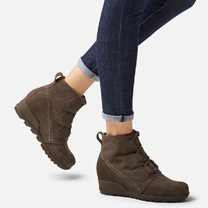 Sorel Brown Ankle Boots